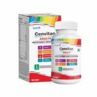 Healthvit Cenvitan Adults Multivitamin & Multimineral With 26 Nutrients (vitamins And Minerals) - 60 Tablets