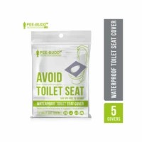 Peebuddy - Waterproof Toilet Seat Cover - 5 Toilet Sheets