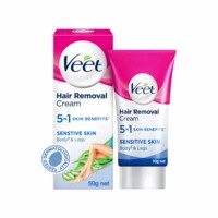 Veet Silk & Fresh Hair Removal Cream (sensitive Skin) Tube Of 50 G