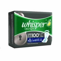 Whisper Ultra Overnight Size Wing Xl Plus Sanitary Pads Packet Of 7