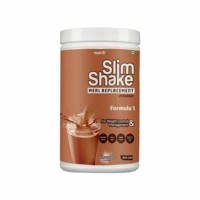 Healthvit Slim Shake Meal Replacement Powder For Weight Control & Management -chocolate Flavour -500gm