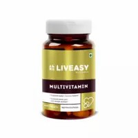 Liveasy Wellness Multivitamin Multimineral - Immunity Booster - Complete Nutrition - Bottle Of 60