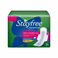Stayfree Advanced Ultra-comfort Napkins With Wings - 7 Pads (extra Large)