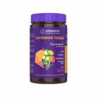Siddhayu Chyawan Yogue I Ayurvedic Immunity Booster For Adults And Kids | Jaggery | Sugar Free Chyawanprash | Vitamin C Zinc Raisins And Superfoods Avaleha Lehyam | 900 Gm X1