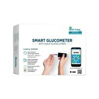 Apollo Sugar Smart Glucometer Kit (with Free 200 Gold Plated Test Strips)