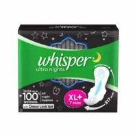 Whisper Ultra Overnight Size Xl Plus Sanitary Pads Packet Of 7