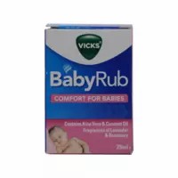 Vicks Babyrub  Soothing Balm Comfort For Babies Bottle Of 25 Ml