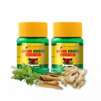 Dr. Vaidya's Ayush Kwath | Ayurvedic Immunity Boosting Kadha Powder | 50 Gms Each (pack Of 2)