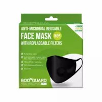 Bodyguard Pm2.7 + N95 Antimicrobial Reusable Anti Pollution Mask With Replaceable Filter - 1 Unit
