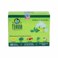 Stevia World Teavia Green Tea Box Of 60 G (50 Tea Bags)