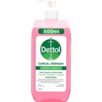 Dettol Clinical Strength Antiseptic Hand Sanitizer - 500ml