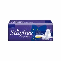 Stayfree Dry Max All Night Ultra Dry Napkins Packet Of 28 (extra Large)