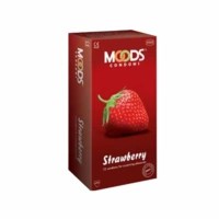 Moods Strawberry Box Of 12 Condoms