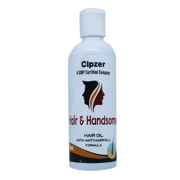 Cipzer Hair & Handsome Oil|Beneficial for hair growth|Prevents hair fall(Pack of 1)-100 ml
