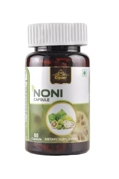 Cipzer Noni Capsule|Used for colds, flu, diabetes, anxiety, and high blood pressure(Pack of 1)-60 capsules