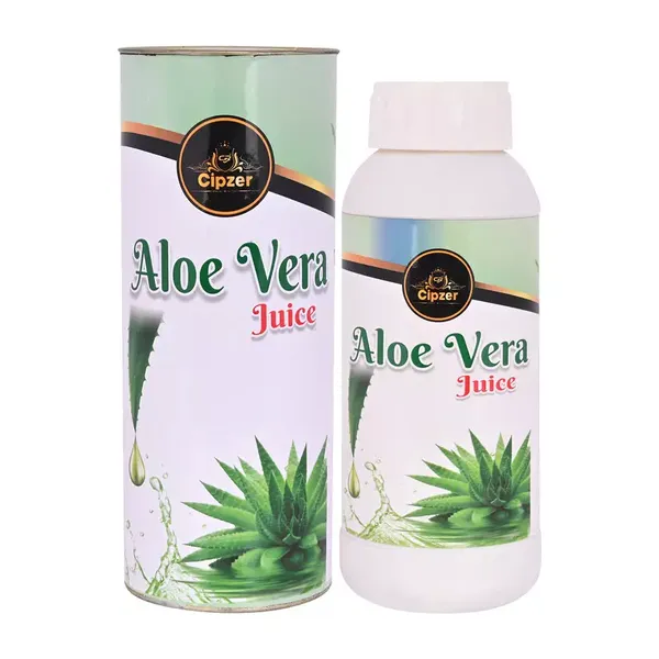 Cipzer Aloe vera juice | Helps clear up skin (Pack of 1)-500ml