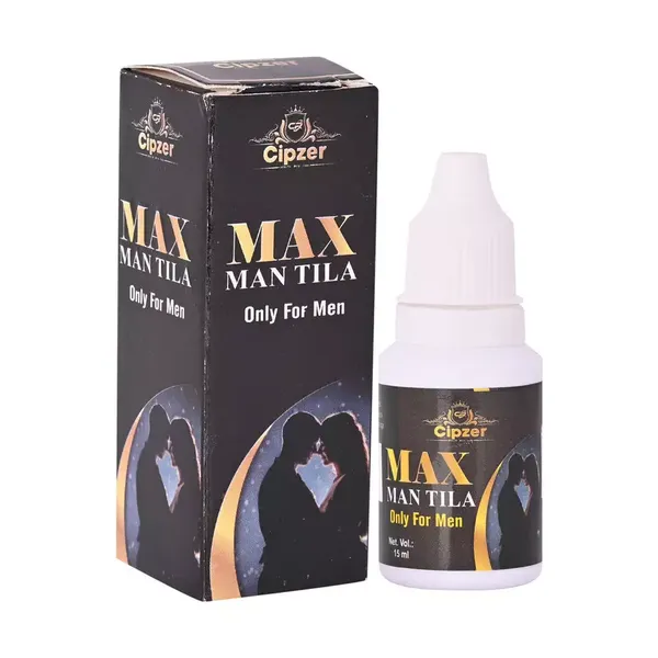 Cipzer Maxx Man Tila |Helpful in increasing the blood circulation & helpful to gives energy to veins & penis(Pack of 1)-15 ml