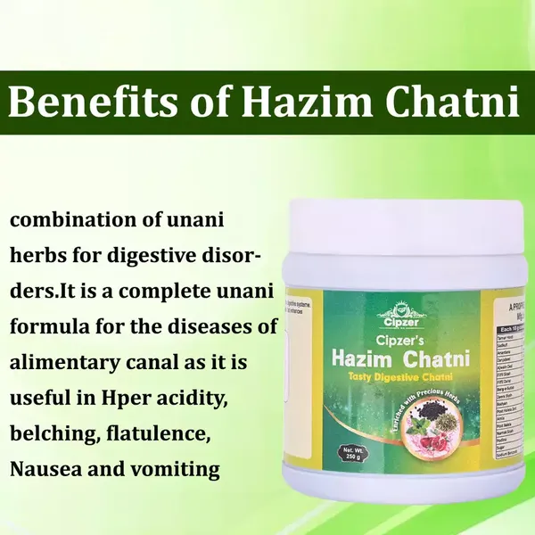 Cipzer Hazim Chatni | Cipzer?s hazim chatni is a tasty, digestive chatni that enhances the digestive system(Pack of 1)-250gm