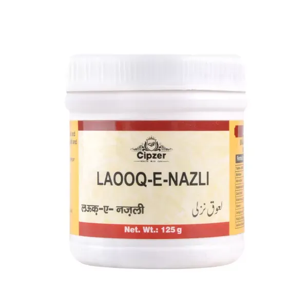 Cipzer  LAOOQ NAZLI 125 GRAM | It is beneficial in upper and lower respiratory ailments. It is used for chronic cough and phlegmatic cough|
