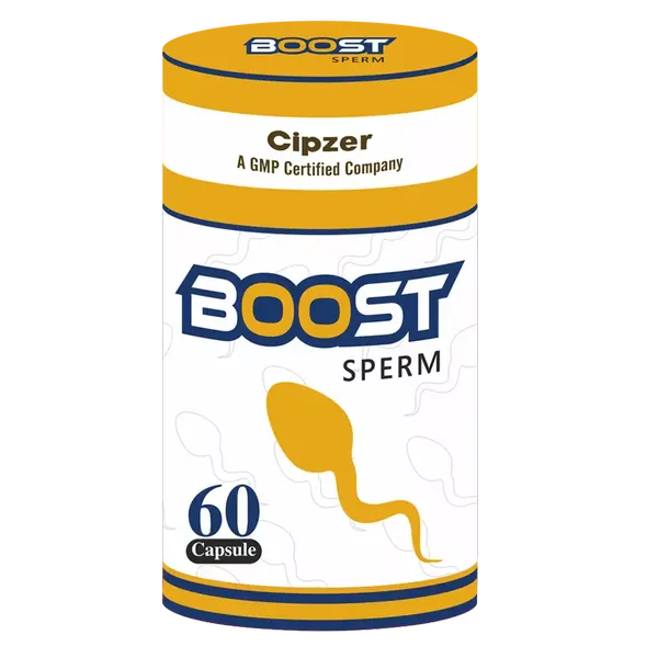 Cipzer Boost Sperm Capsule |Beneficial in increasing the sperm count - 60 capsule