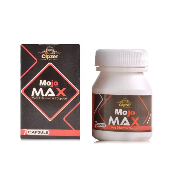 Cipzer Mojo Max Capsule |Energy and stamina boosting also promote general wellness for men(Pack of 1)-7 Capsules