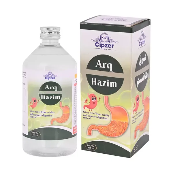 Cipzer Arq Hazim|Helps to control acidity|Helps in flatulence and indigestion(Pack of 1)-500 ml