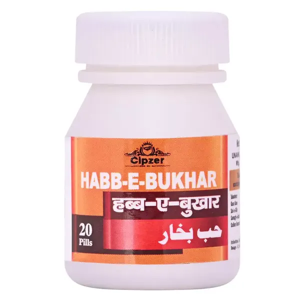 Cipzer Habbe Bukhar |It is used to treat fever|Useful in the management of common cold and cough(Pack of 1)-20 pills