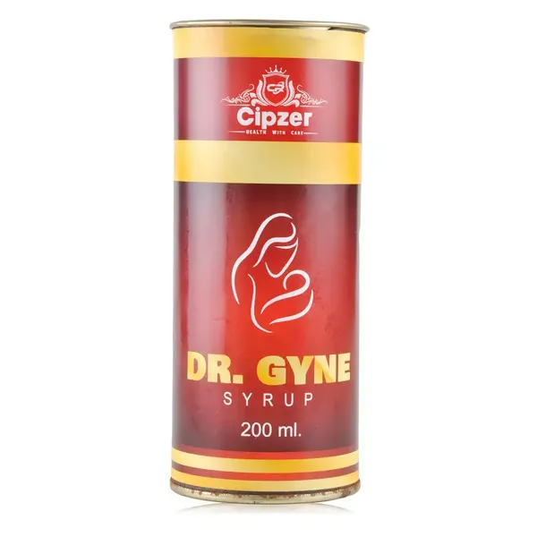 Cipzer Dr Gyne Syrup| It cures menstrual irregularities, relieves women during period pains, saves from menstrual cramps(Pack of 1)-200ml