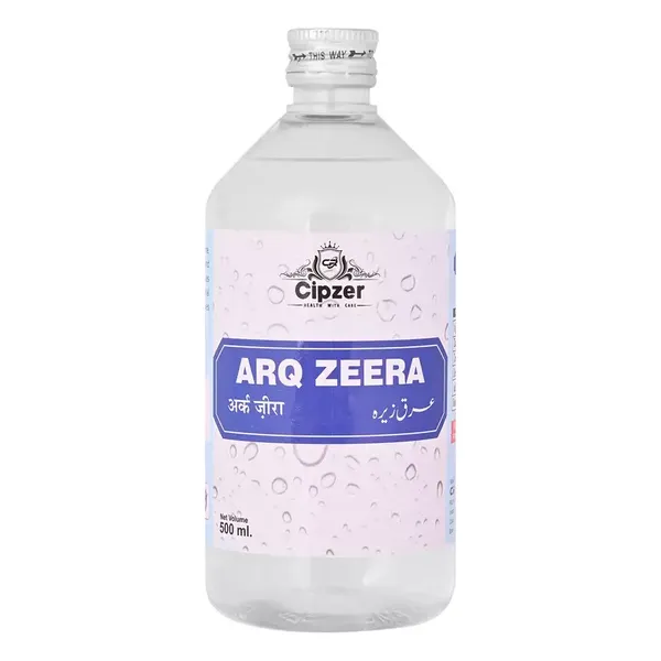 Cipzer Arq-e-Zeera|Highly useful for people suffering from gastritis and helps relieve the intestinal spasms(Pack of 1)-500 ml