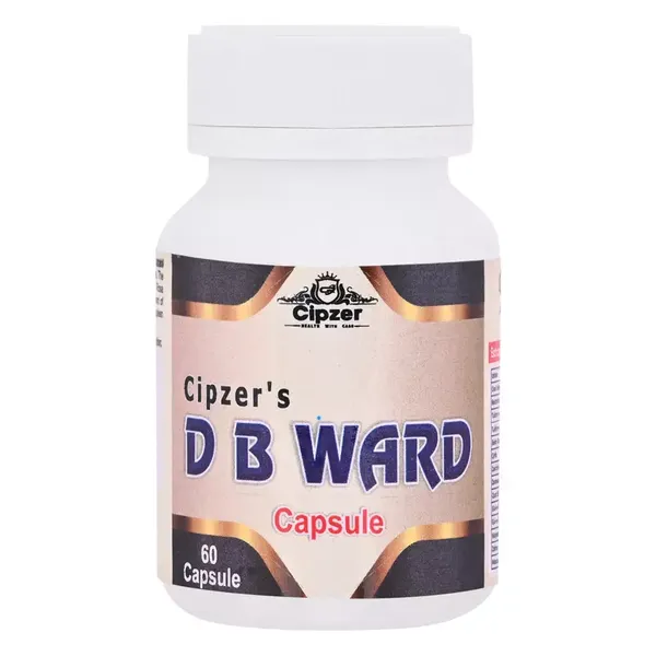 Cipzer D.B. Ward Capsule | Cipzer?s D B Ward Capsule is a herbal ont medicine used to treat digestive and liver ailments(Pack of 1)-60 Capsules