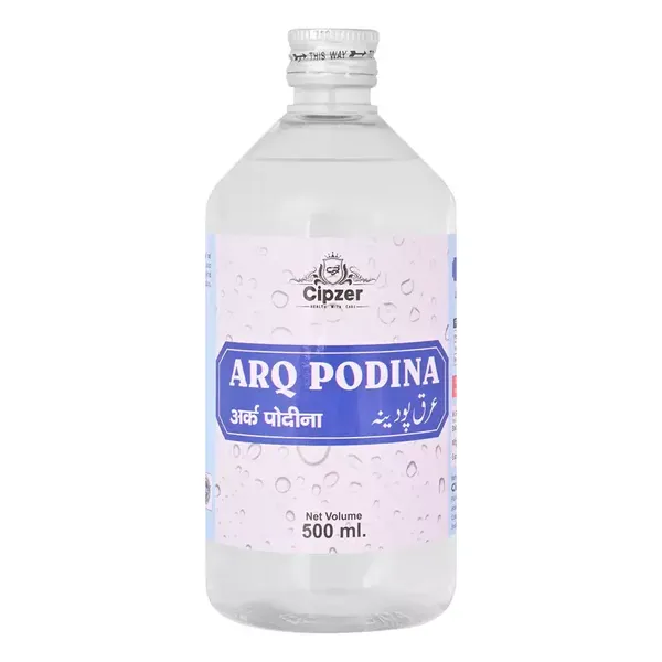 Cipzer ARQ PUDINA |  It has antiseptic and antibacterial properties that help relieve indigestion and also soothe an upset stomach(Pack of 1)-500 ml