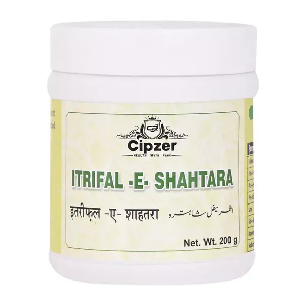 Cipzer Itrifal Shahtra|It is useful in the ailments produced due to blood impurity, eye complaints like redness, irritation, urticaria, and skin diseases-200 gm