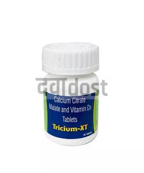 Tricium XT 250mg/800IU Tablet 30s