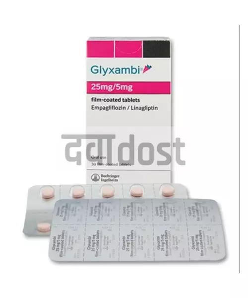 Glyxambi 25mg/5mg Tablet