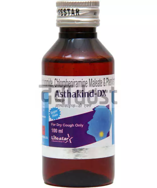 Asthakind-DX Syrup Sugar Free