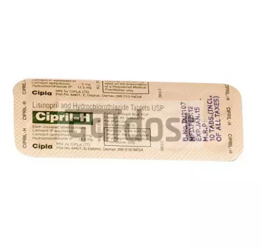 Cipril-H Forte 10mg/12.5mg Tablet