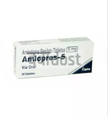 Amlopres 5mg Tablet 30s