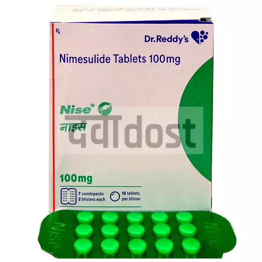 Nise 100mg Tablet 15s