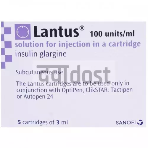 Lantus 100IU/ml Solution for Injection 3ML