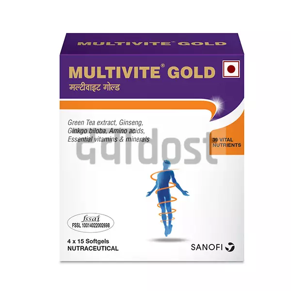 Multivite Gold Capsule 15s