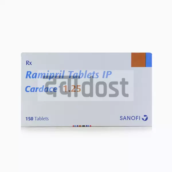 Cardace 1.25mg Tablet 15s