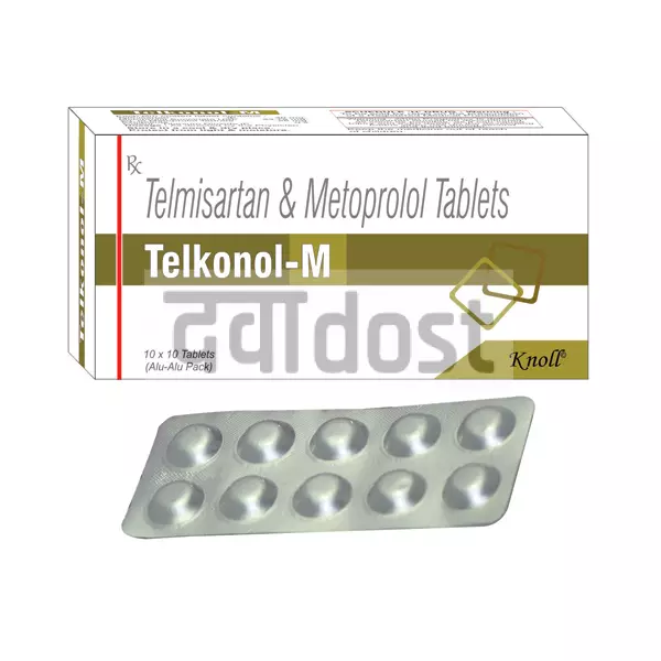 Telkonol M 40mg/25mg Tablet