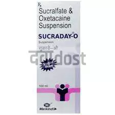 Sucraday O 1000mg/20mg Syrup 100ml