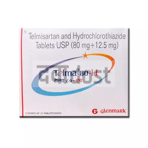 Telma H 40mg/12.5mg Tablet 15s