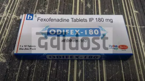 Odifex 180mg Tablet 10s
