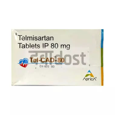 Tel Cad 80mg Tablet