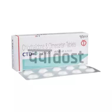 CTD-O 6.25/20 Tablet