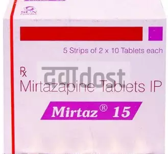 Mirtaz 15 Tablet