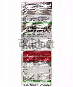 Telzox CH 40 mg/12.5 mg Tablet