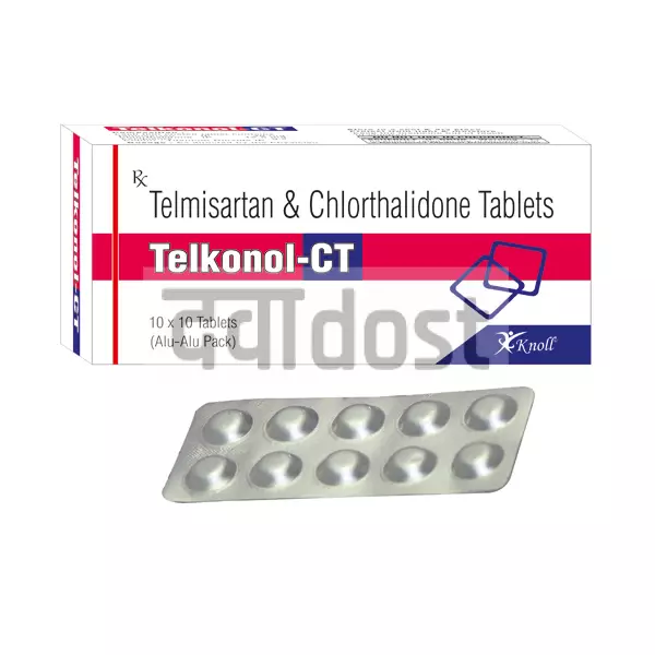 Telkonol-CT 40mg/12.5mg Tablet